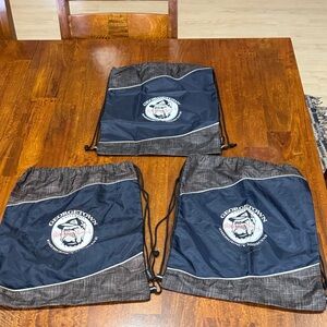 Lot of 3 Georgetown University Emergency Medicine Drawstring Bag